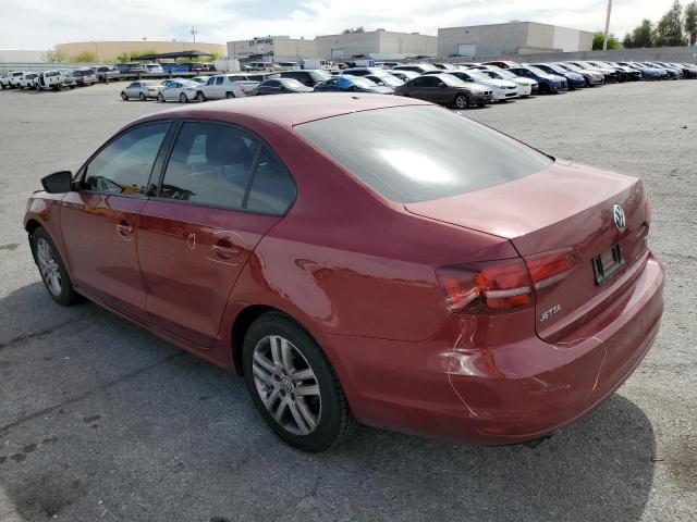 3VW2B7AJ9JM246446 - 2018 VOLKSWAGEN JETTA S RED photo 2