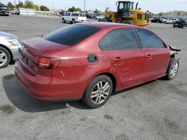 3VW2B7AJ9JM246446 - 2018 VOLKSWAGEN JETTA S RED photo 3