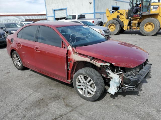 3VW2B7AJ9JM246446 - 2018 VOLKSWAGEN JETTA S RED photo 4