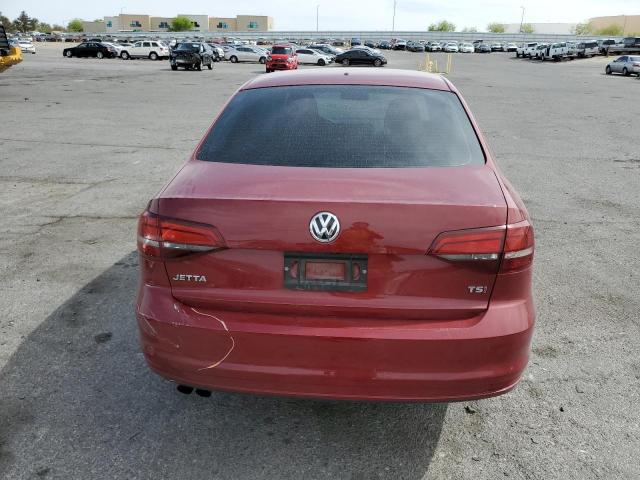 3VW2B7AJ9JM246446 - 2018 VOLKSWAGEN JETTA S RED photo 6