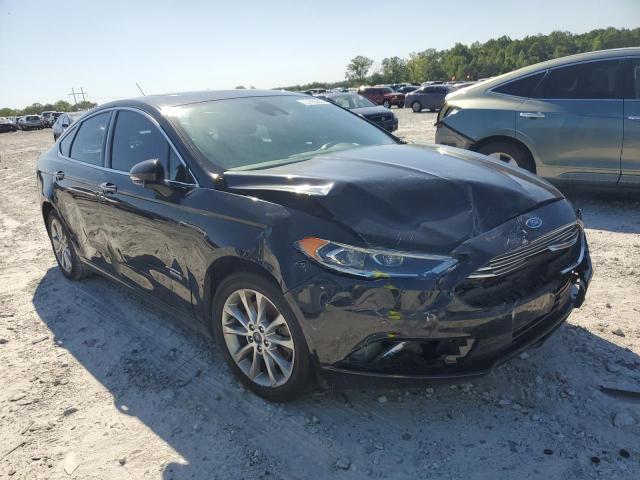 3FA6P0PU7HR189262 - 2017 FORD FUSION SE PHEV BLACK photo 4