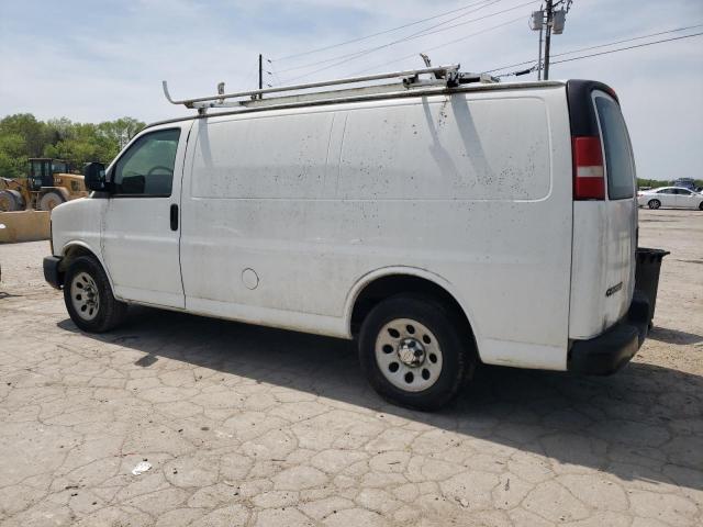 1GCUGADX1A1140838 - 2010 CHEVROLET EXPRESS G1 WHITE photo 2