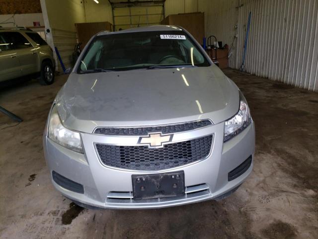 1G1PF5SC3C7282611 - 2012 CHEVROLET CRUZE LT SILVER photo 5