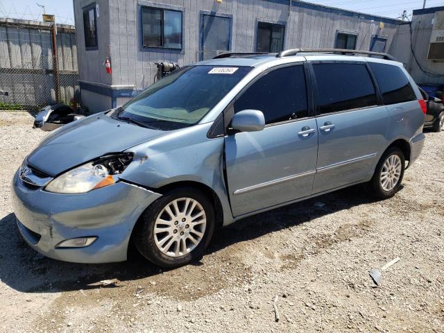 5TDZK22C08S209302 - 2008 TOYOTA SIENNA XLE BLUE photo 1