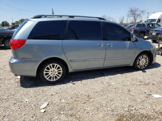 5TDZK22C08S209302 - 2008 TOYOTA SIENNA XLE BLUE photo 3