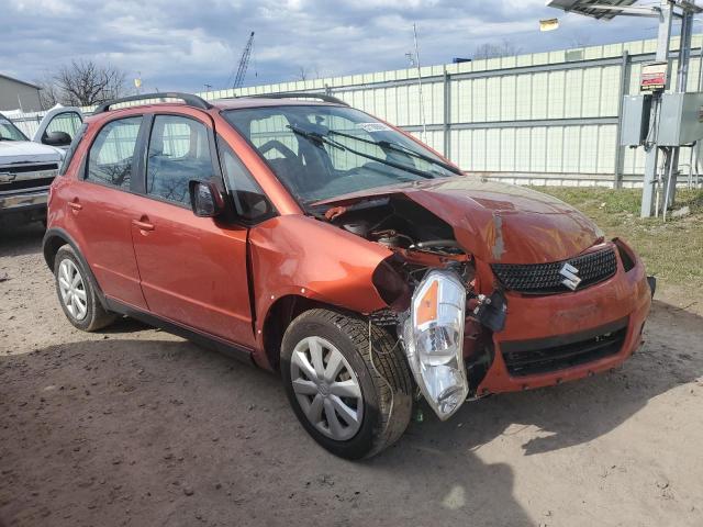 JS2YA5A35A6300076 - 2010 SUZUKI SX4 ORANGE photo 4