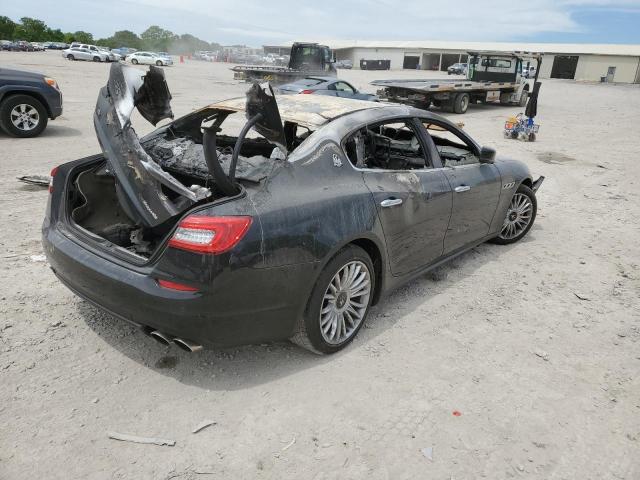 ZAM56RRA6E1086223 - 2014 MASERATI QUATTROPOR S BLACK photo 3