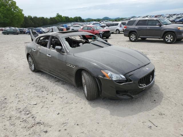 ZAM56RRA6E1086223 - 2014 MASERATI QUATTROPOR S BLACK photo 4