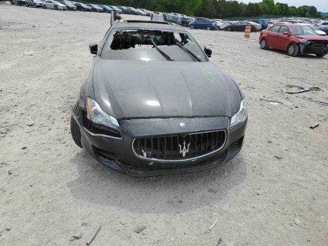 ZAM56RRA6E1086223 - 2014 MASERATI QUATTROPOR S BLACK photo 5