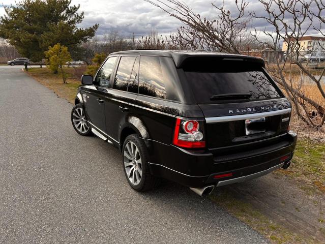 SALSP2E47DA780096 - 2013 LAND ROVER RANGE ROVE AUTOBIOGRAPHY BLACK photo 3