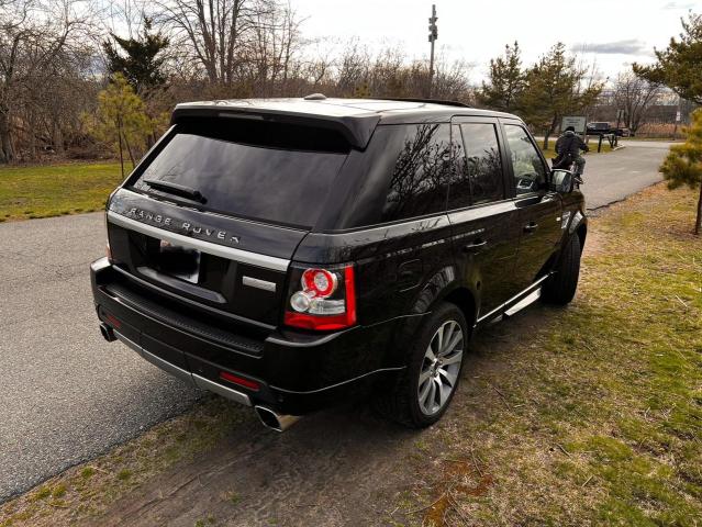 SALSP2E47DA780096 - 2013 LAND ROVER RANGE ROVE AUTOBIOGRAPHY BLACK photo 4