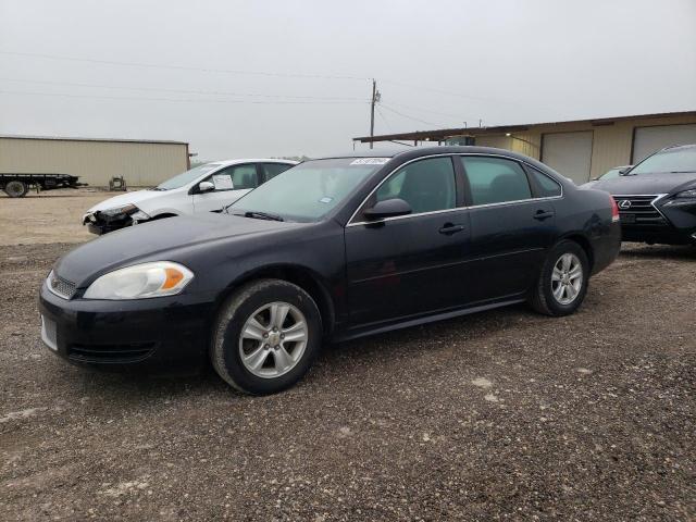 2G1WF5E3XC1132788 - 2012 CHEVROLET IMPALA LS BLACK photo 1