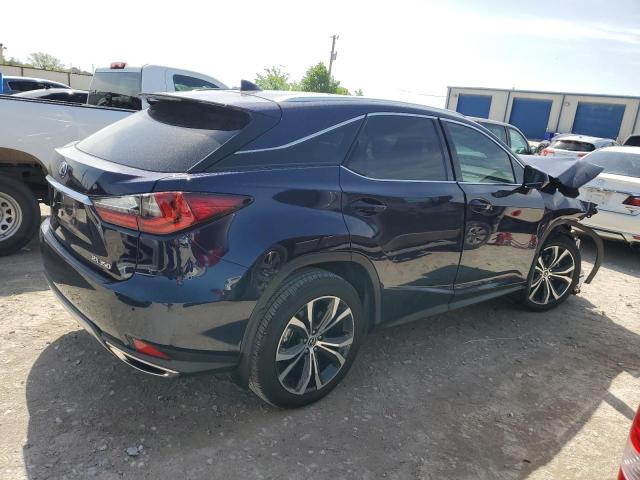 2T2HZMAAXNC221816 - 2022 LEXUS RX 350 BLUE photo 3