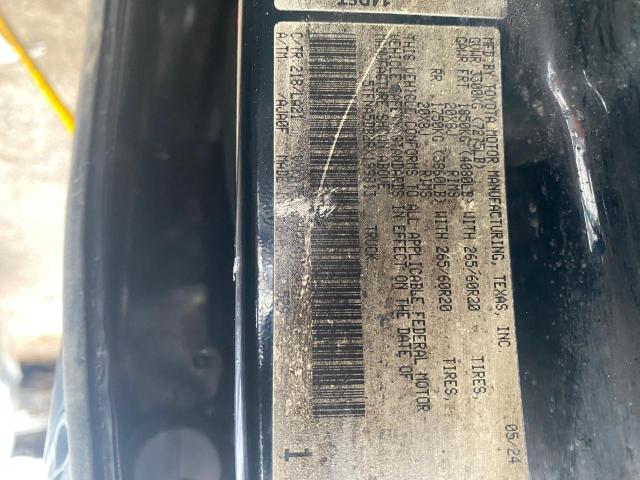 5TFNA5DB2RX199813 - 2024 TOYOTA TUNDRA CREWMAX PLATINUM შავი ფოტო 13