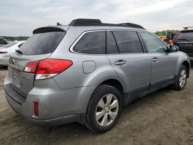 4S4BRCKC6B3407762 - 2011 SUBARU OUTBACK 2.5I LIMITED SILVER photo 3