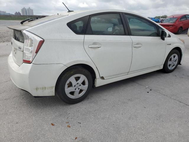 JTDKN3DUXB1335210 - 2011 TOYOTA PRIUS WHITE photo 3