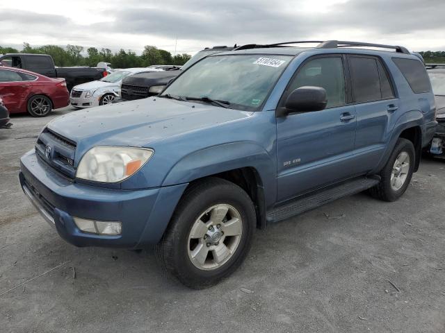 JTEBT14R140034125 - 2004 TOYOTA 4RUNNER SR5 BLUE photo 1