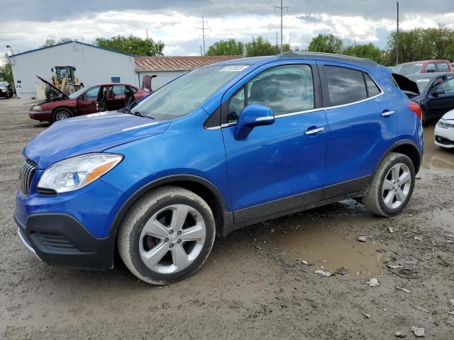 KL4CJASB6GB603364 - 2016 BUICK ENCORE BLUE photo 1