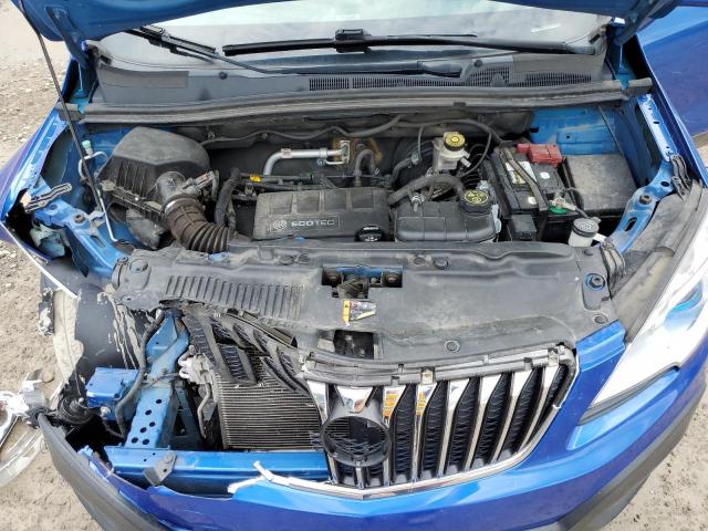 KL4CJASB6GB603364 - 2016 BUICK ENCORE BLUE photo 12