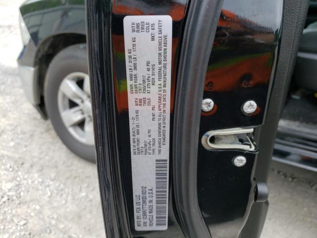 1C6RR7TT3MS518312 - 2021 RAM 1500 CLASS SLT 黑色 照片 12