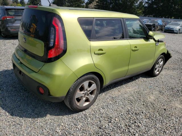 KNDJN2A20K7912347 - 2019 KIA SOUL GREEN photo 3