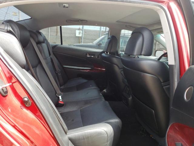 JTHBN96S365007123 - 2006 LEXUS GS 430 RED photo 10