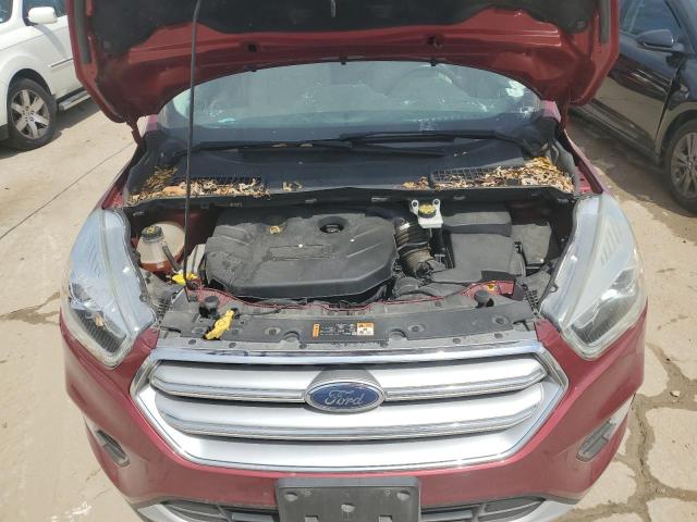 1FMCU9J91HUE94825 - 2017 FORD ESCAPE TITANIUM RED photo 12