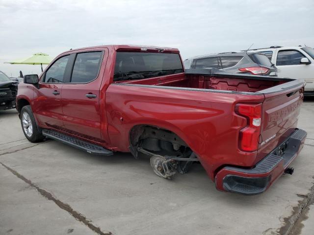 1GCPWBEH0LZ112028 - 2020 CHEVROLET SILVERADO C1500 CUSTOM BURGUNDY photo 2