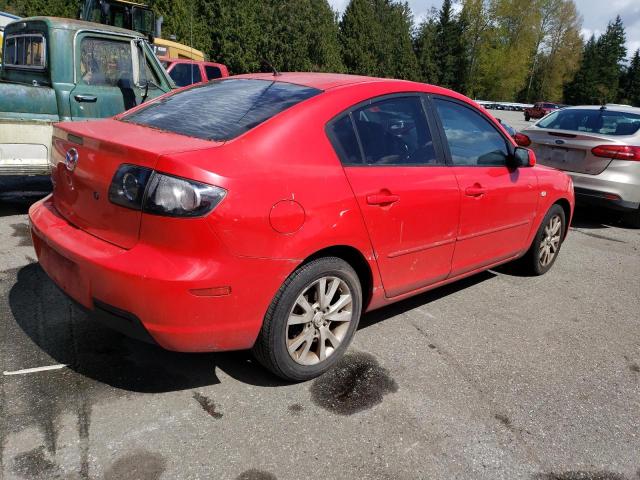 JM1BK32F281825095 - 2008 MAZDA MAZDA3 I RED photo 3