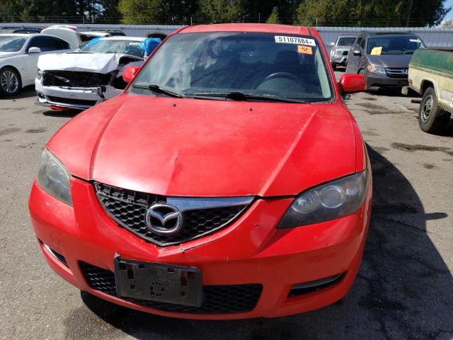 JM1BK32F281825095 - 2008 MAZDA MAZDA3 I RED photo 5