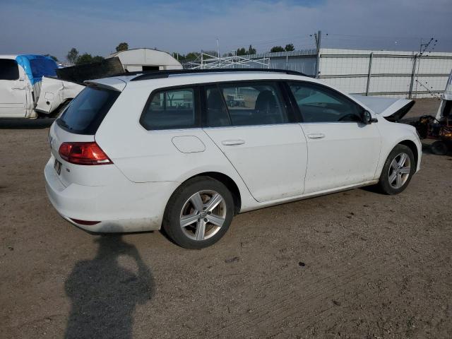 3VWCA7AU6FM519254 - 2015 VOLKSWAGEN GOLF SPORT TDI S WHITE photo 3