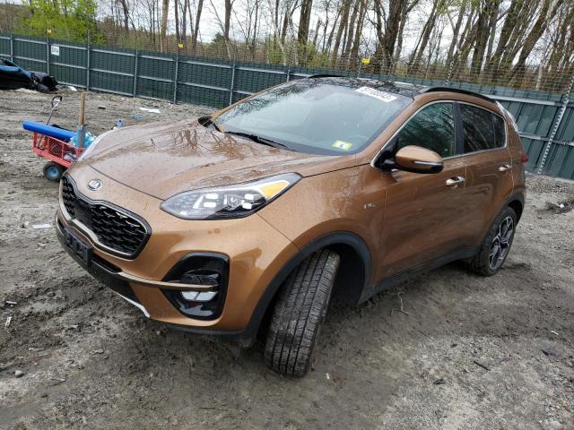 KNDPRCA61L7631845 - 2020 KIA SPORTAGE SX BROWN photo 1