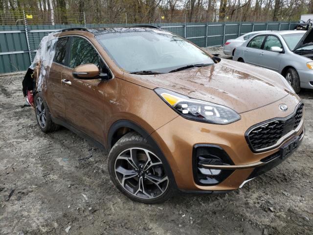 KNDPRCA61L7631845 - 2020 KIA SPORTAGE SX BROWN photo 4