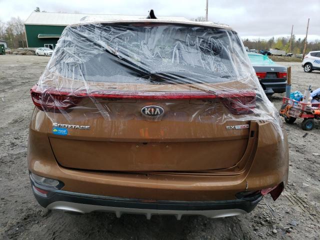 KNDPRCA61L7631845 - 2020 KIA SPORTAGE SX BROWN photo 6