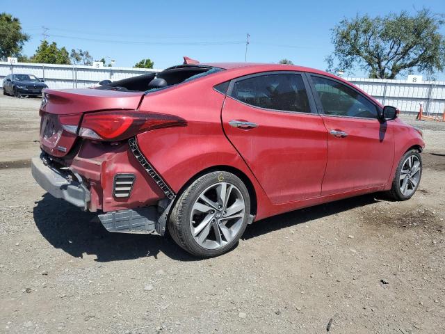 KMHDH4AE1GU558465 - 2016 HYUNDAI ELANTRA SE RED photo 3