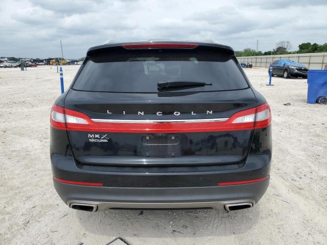 2LMPJ6LR6JBL49978 - 2018 LINCOLN MKX RESERVE أسود صورة 6