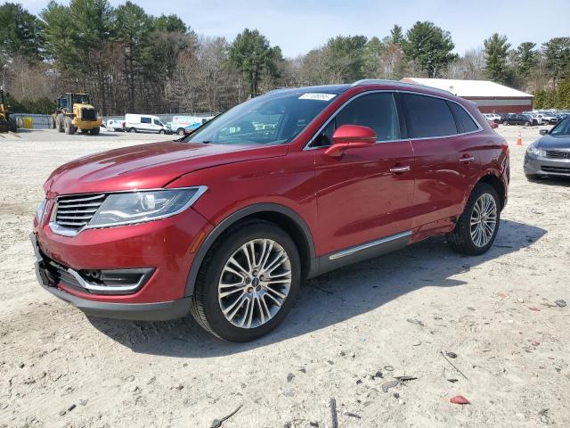 2LMPJ8LR3JBL18277 - 2018 LINCOLN MKX RESERVE Կարմիր լուսանկար 1