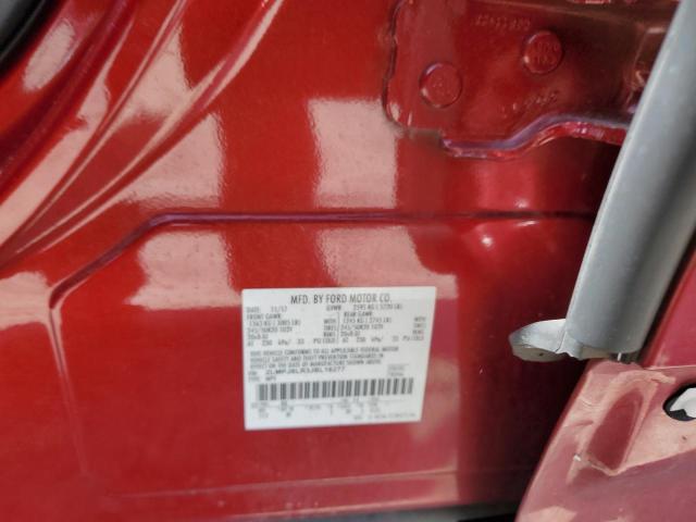 2LMPJ8LR3JBL18277 - 2018 LINCOLN MKX RESERVE Կարմիր լուսանկար 13