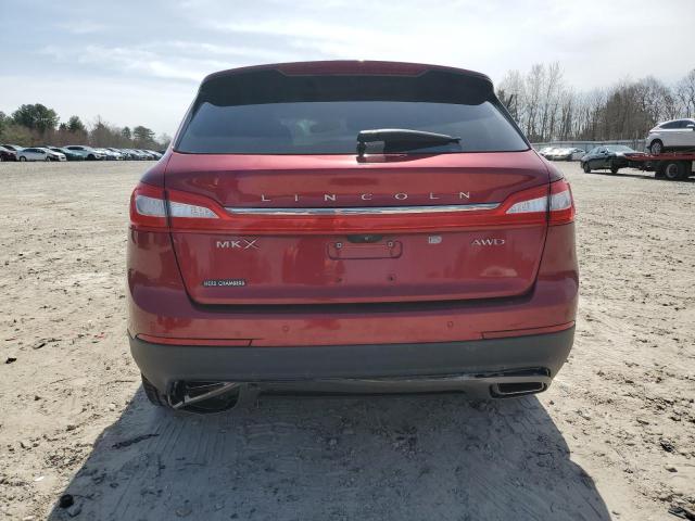 2LMPJ8LR3JBL18277 - 2018 LINCOLN MKX RESERVE Կարմիր լուսանկար 6