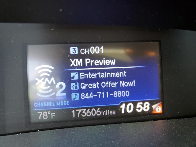 2HGFB2F99CH515599 - 2012 HONDA CIVIC EXL ნაცრისფერი ფოტო 9