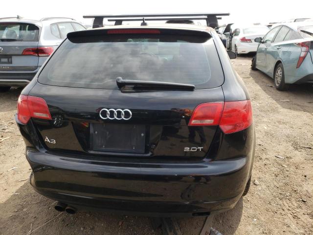 WAUHF78P68A169082 - 2008 AUDI A3 2.0 BLACK photo 6