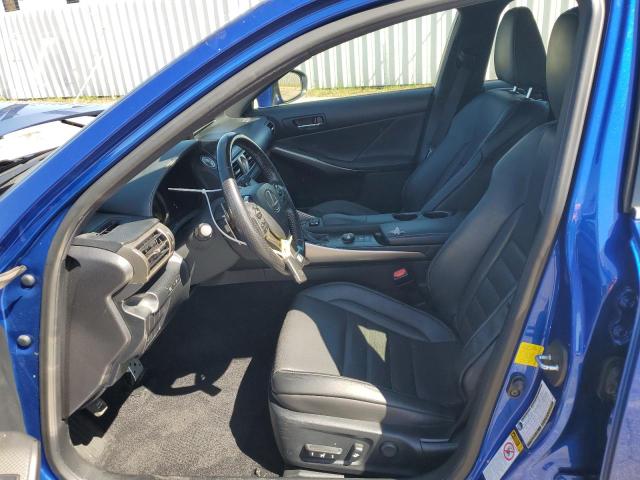 JTHBA1D25G5020585 - 2016 LEXUS IS 200T BLUE photo 7