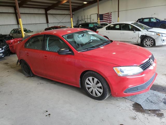 3VW2K7AJ8DM368347 - 2013 VOLKSWAGEN JETTA BASE 红色 照片 4