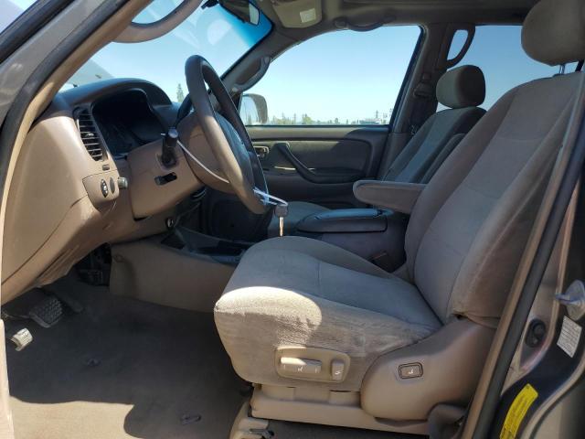 5TDZT34A73S150837 - 2003 TOYOTA SEQUOIA SR5 GRAY photo 7