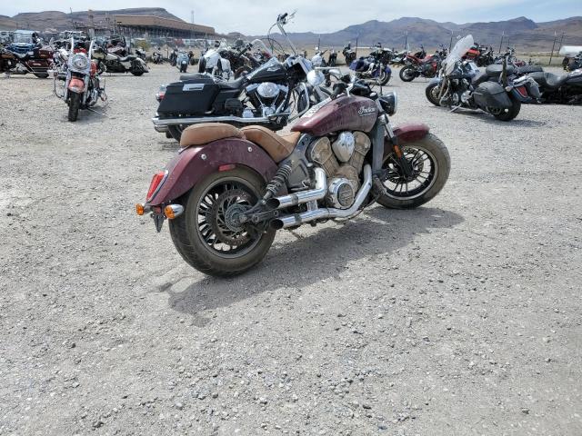 56KMSA008J3130216 - 2018 INDIAN MOTORCYCLE CO. SCOUT ABS BURGUNDY photo 4