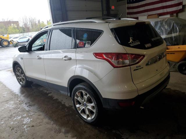 1FMCU9J94EUD84167 - 2014 FORD ESCAPE TITANIUM WHITE photo 2