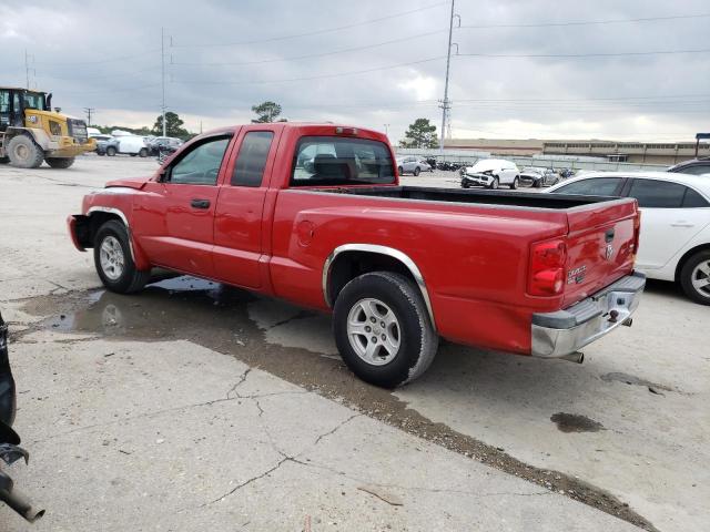 1D7HE42N86S649245 - 2006 DODGE DAKOTA SLT RED photo 2