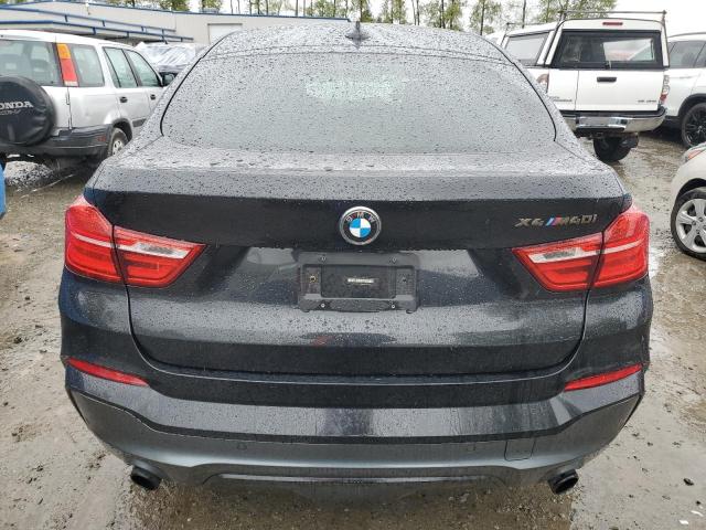 5UXXW7C56G0M91129 - 2016 BMW X4 XDRIVEM40I BLACK photo 6