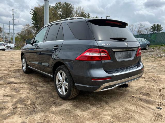 4JGDA5HB7FA599379 - 2015 MERCEDES-BENZ ML 350 4MATIC GRAY photo 3