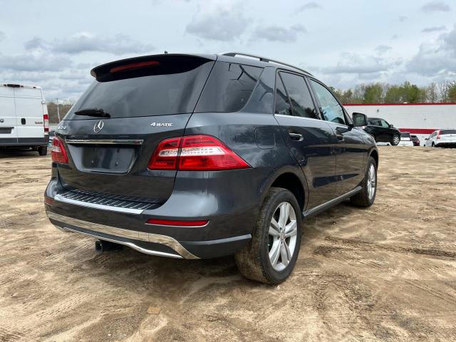 4JGDA5HB7FA599379 - 2015 MERCEDES-BENZ ML 350 4MATIC GRAY photo 4